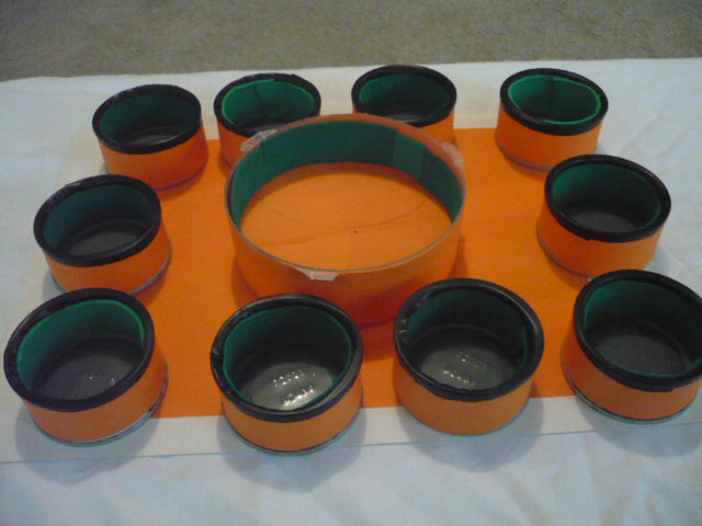 MateVida infantil: caja Mackinder con material reciclado